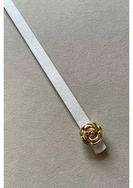 Rosa Gold Tokalı Kadın Kemer