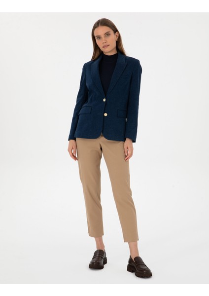 Kadın Saks Regular Fit Jean Ceket 50315592-VR032 fırsatları