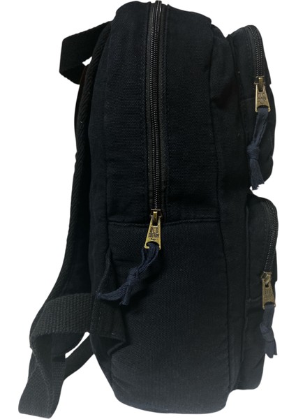 Old Cotton Kaliteli Tek Bölmeli Vintage Disayn Günlük Sırt Gezi Çantası 27 cm x 40 cm indirimleri