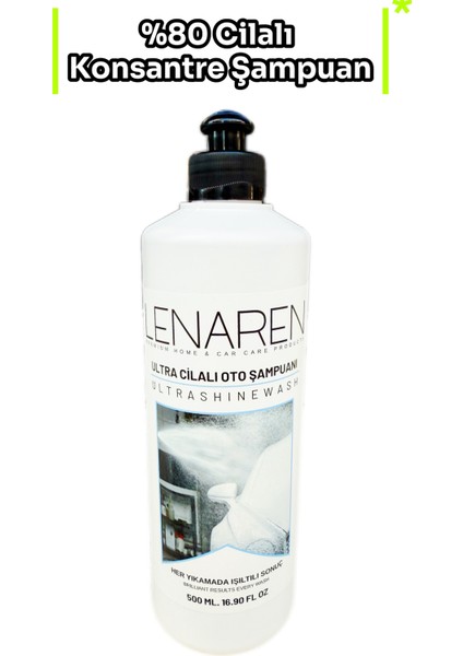 Ultra Cilalı Oto Şampuanı