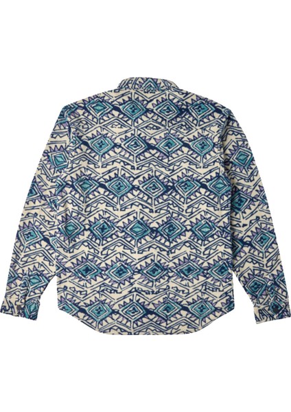 Furnace Flannel Erkek Mavi Gömlek