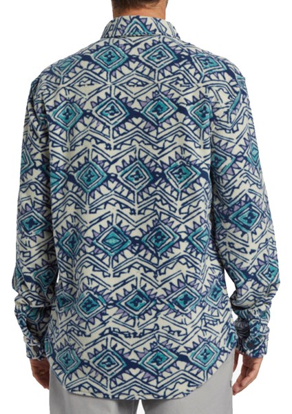 Furnace Flannel Erkek Mavi Gömlek