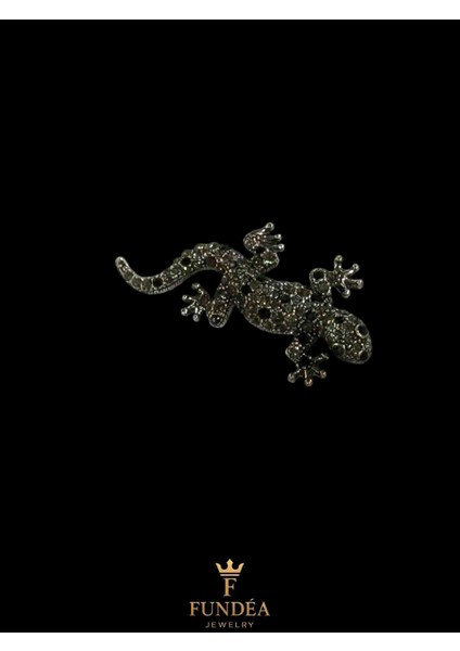 Çelik Broş – Siyah Zirkon Taşlı Modern Hayvan Figürlü Hediyelik Aksesuar Şık Parlak Işıltılı fiyatları