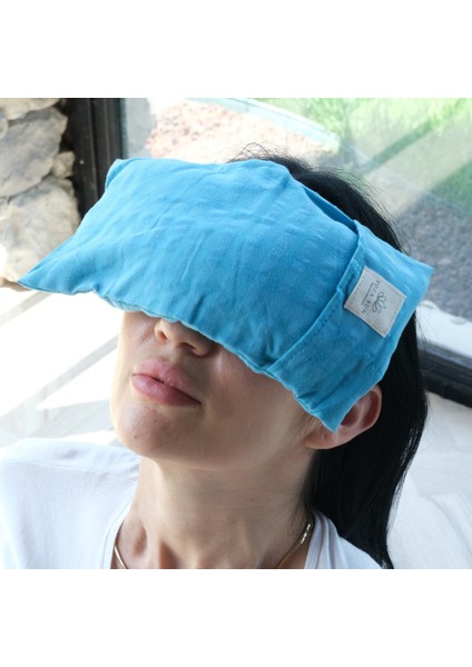 Lavantalı Meditasyon Göz Yastığı – Büyük Boy (Savasana & Uyku Için)