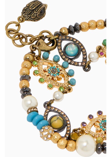 Multi-Strand Eye Bileklik, Pirinç-Kristal modelleri