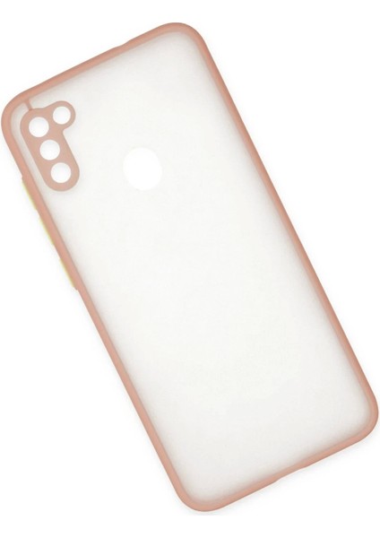 Newface Samsung Galaxy A11 Kılıf Montreal Silikon Kapak - Pembe fiyatları