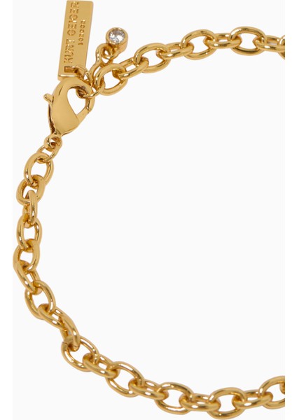 Crystal Bracelet Parlak Kristal ve Pirinçten Zarif Bileklik fiyatları