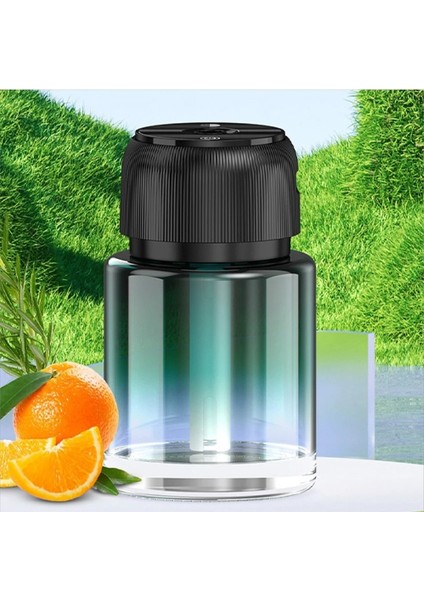 Araç Kokusu & Oda Kokusu Parfümü Şarjlı Kablosuz Lazer Yıldız Efektli 160ML Büyük Cam Şişe Aromaterapi Difüzör