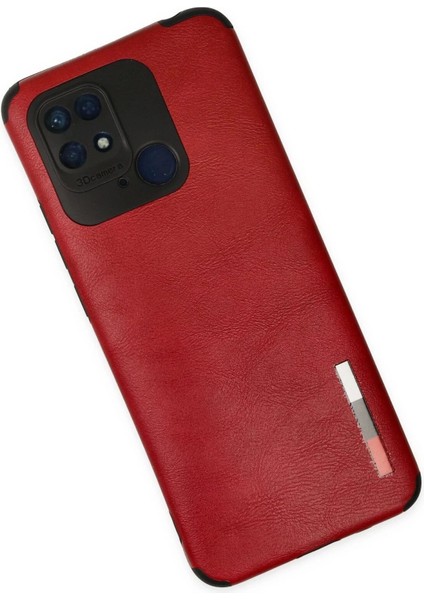 Newface Xiaomi Redmi 10C Kılıf Loop Deri Silikon - Kırmızı fiyatları