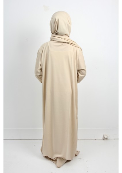 Anne Kız Şık Dantelli Namaz Elbisesi Takımı fırsatları