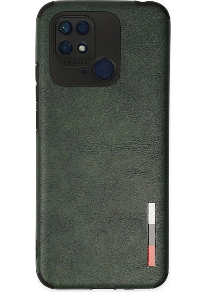 Newface Xiaomi Redmi 10C Kılıf Loop Deri Silikon - Yeşil