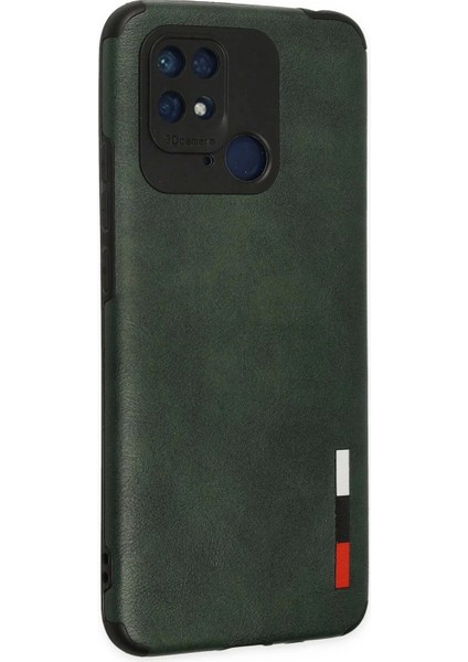 Newface Xiaomi Redmi 10C Kılıf Loop Deri Silikon - Yeşil modelleri