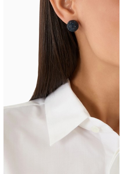 Eagle Pave Bubble Stud Küpe, Pirinç ve Kristal fiyatları