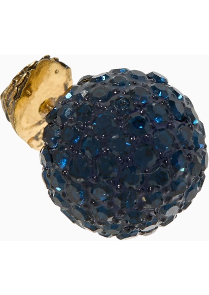 Eagle Pave Bubble Stud Küpe, Pirinç ve Kristal fırsatları