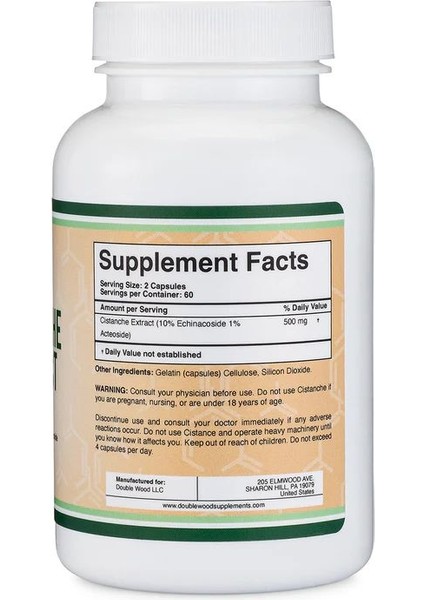 Cistanche Extract Supplement 500 Mg 120 Kapsül modelleri