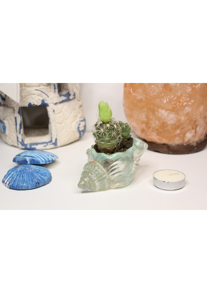 El Yapımı Epoksi Reçine Şık Tasarım Saksı/dekoratif Objeler (Çiçeksiz) - Kadın Emeği