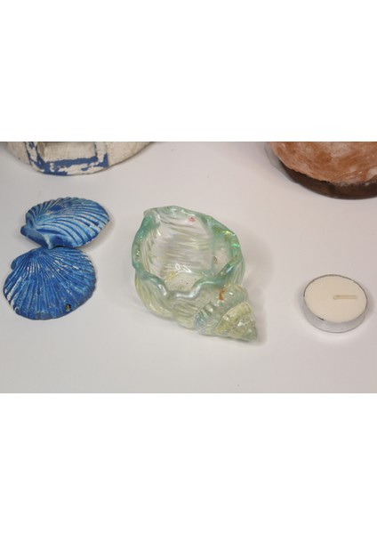 El Yapımı Epoksi Reçine Şık Tasarım Saksı/dekoratif Objeler (Çiçeksiz) - Kadın Emeği fırsatları