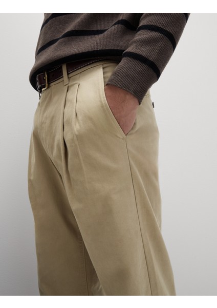 Tapered Fit Chino Pantolon modelleri