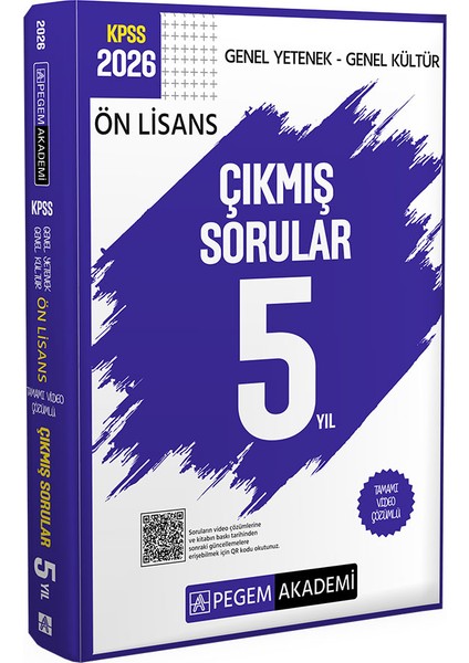 2026 KPSS Ön Lisans Genel Yetenek Genel Kültür Tamamı Video Çözüm