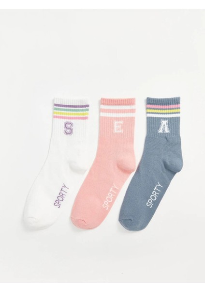 Kadın Soket Çorap 3'lü (W5)