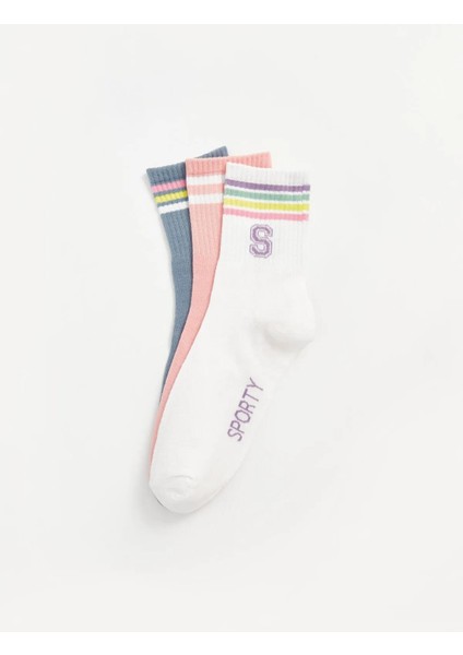 Kadın Soket Çorap 3'lü (W5) fiyatları