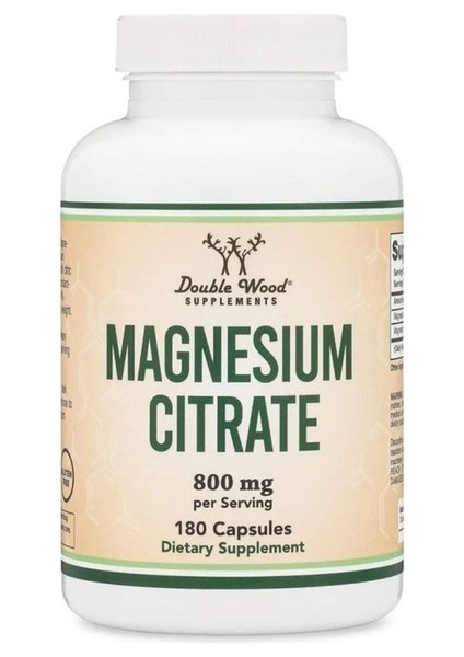 Magnezyum Sitrate - 400 Mg 180 Kapsül