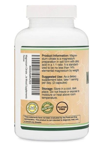 Magnezyum Sitrate - 400 Mg 180 Kapsül modelleri