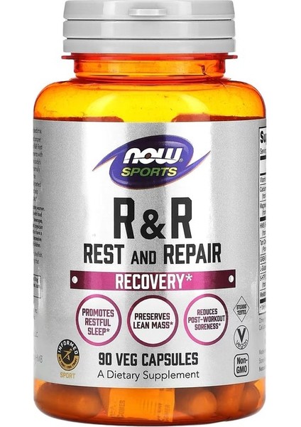 Rest & Repair, Recovery , 90 Veg Capsules