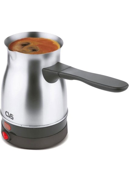Gri Çelik Elektrikli Cezve, Şık ve Kullanışlı, Hızlı Kahve Keyfi