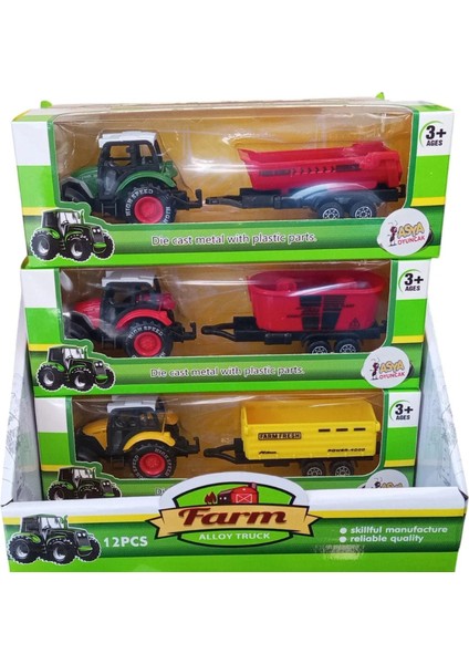 Dısplay Box Traktör Oyuncak Traktör