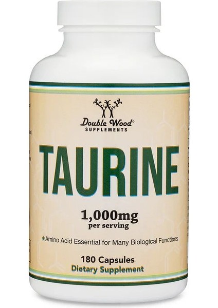 Taurine 1000 Mg 180 Kapsül