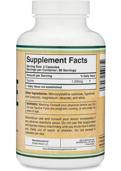 Taurine 1000 Mg 180 Kapsül modelleri