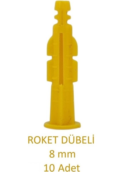 Roket Dübeli 08MM 10 Adet
