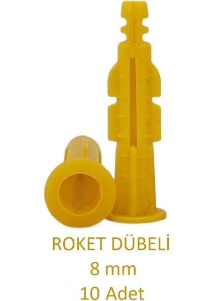 Roket Dübeli 08MM 10 Adet fiyatları