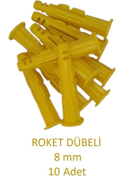 Roket Dübeli 08MM 10 Adet modelleri