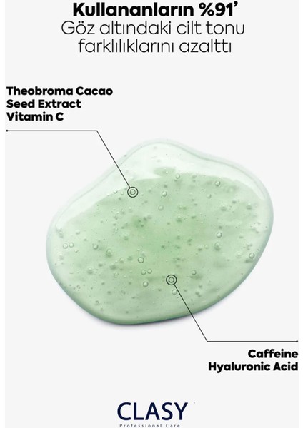 Radiant Göz Kontur Serumu 30 ml İnce Çizgi Karşıtı Hyaluronik Asit ve C Vitamini İçerikli modelleri