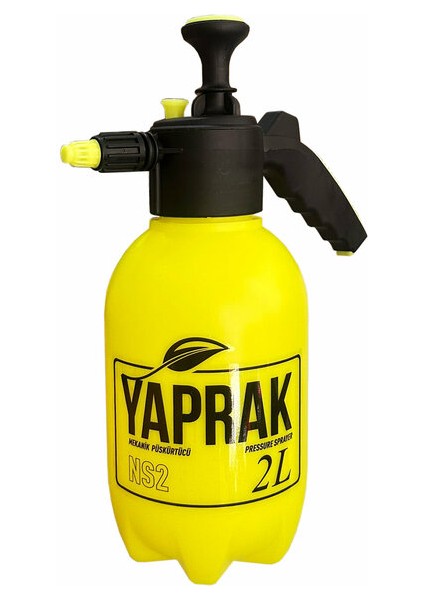 Basınçlı Mekanik Ilaçlama El Pompası 2 Litre Hava Tahliyeli