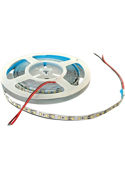 5 Volt 2835 Şerit LED 8 mm Gün Işığı 60 Ledli IP20 (5 Metre)