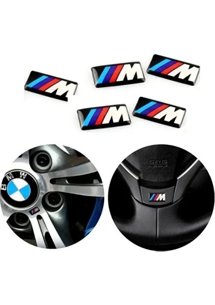 Bmw M Logo Jant Direksiyon Sticker (10 Adet) fiyatları