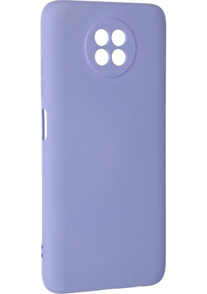 Newface Xiaomi Redmi Note 9 5g Kılıf Nano Içi Kadife Silikon - Lila modelleri