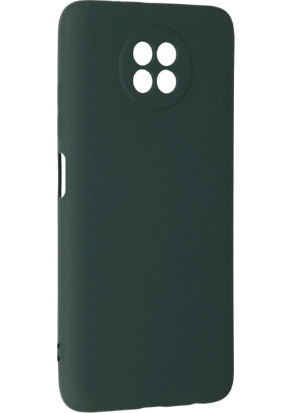 Newface Xiaomi Redmi Note 9 5g Kılıf Nano Içi Kadife Silikon - Koyu Yeşil modelleri