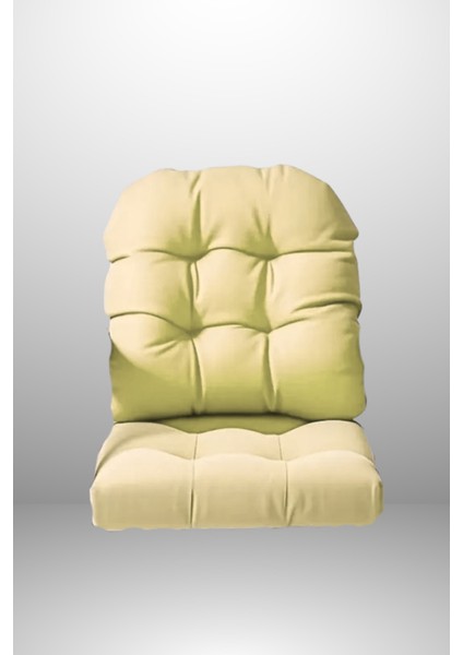 Sırtlı Sandalye Minderi 45X45 cm ( 1 Takım )