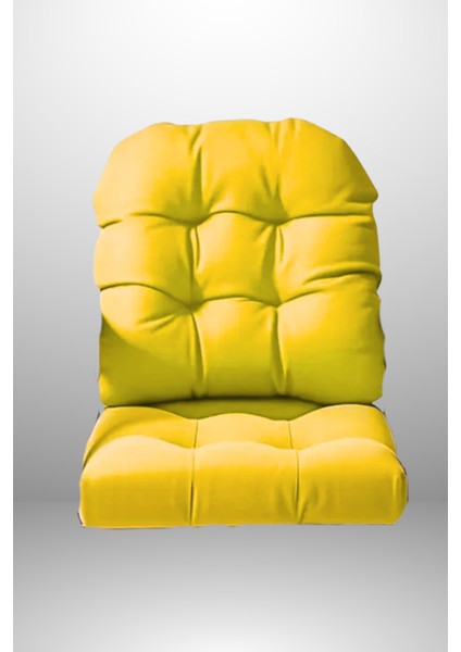 Sırtlı Sandalye Minderi 45X45 cm ( 1 Takım )