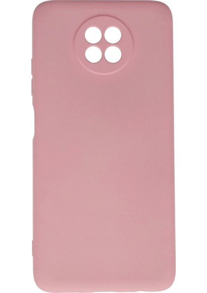 Newface Xiaomi Redmi Note 9 5g Kılıf Nano Içi Kadife Silikon - Pembe