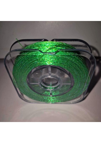 Hazır Çapari Kombini Boru Sim Ultraviyole Uv Neon Açık Yeşil Makarada