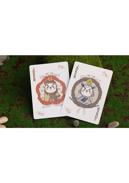 Samurai Otter Hono Edition (Standard Red) Premium Oyun Kağıdı Iskambil Kartları Destesi fırsatları