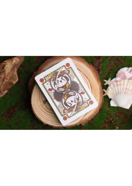 Samurai Otter Hono Edition (Standard Red) Premium Oyun Kağıdı Iskambil Kartları Destesi indirimleri
