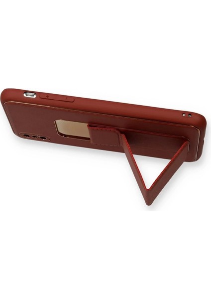 Newface iPhone Xs Max Kılıf Coco Deri Standlı Kapak - Fuşya fiyatları