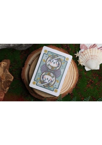 Samurai Otter Mizu Edition (Standard Blue) Premium Oyun Kağıdı Iskambil Kartları Destesi fırsatları