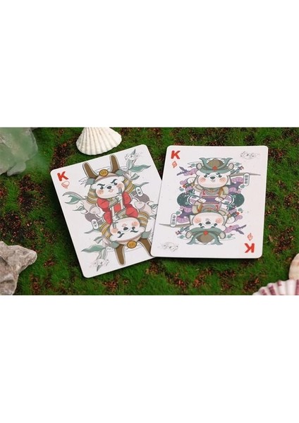 Samurai Otter Mizu Edition (Standard Blue) Premium Oyun Kağıdı Iskambil Kartları Destesi indirimleri